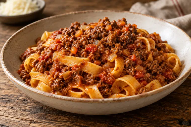 Tagliatelle Bolognese